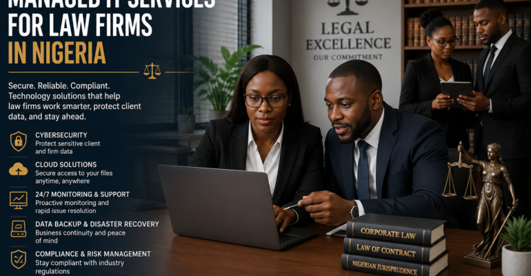 Managed IT services for law firms in Nigeria