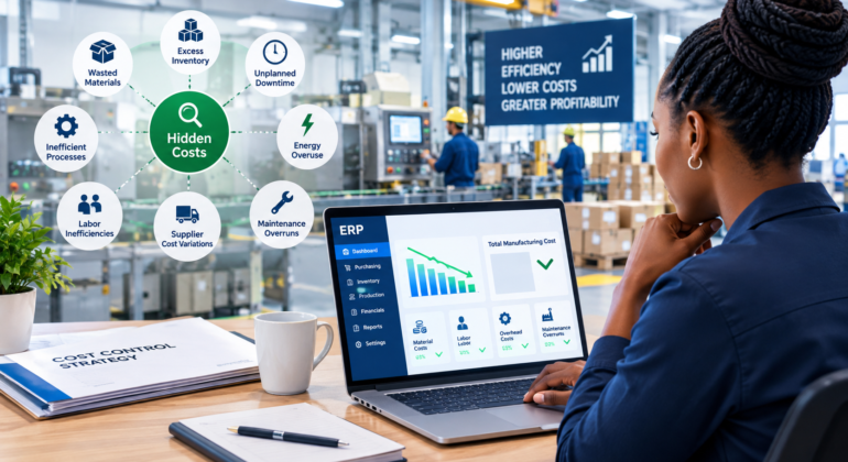 Manufacturing Cost Control: 8 Hidden Costs ERP Helps You Find and Reduce